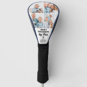 Beste OPA door par - Aangepaste 4 foto collage Golfheadcover (Voorkant)