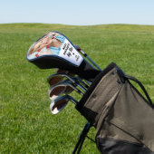 Beste OPA door par - Aangepaste foto - Vaderdag Golfheadcover (Insitu)
