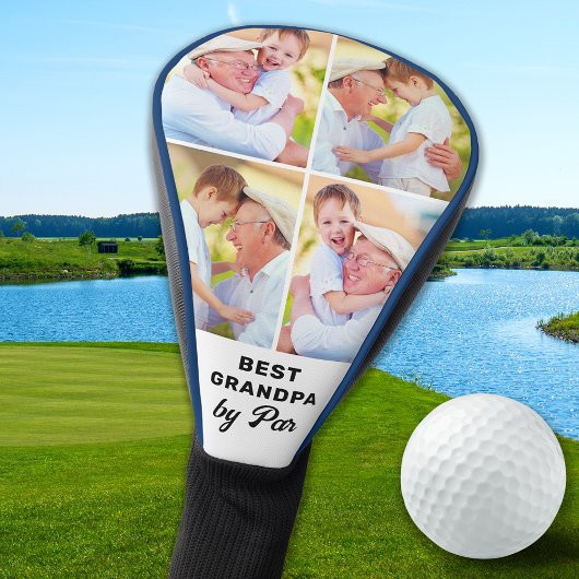 BESTE OPA DOOR PAR Custom 4 Fotocollage Golfheadcover
