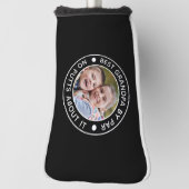BESTE OPA DOOR PAR Foto Grappige aangepaste kleure Golfheadcover (Draai 90)