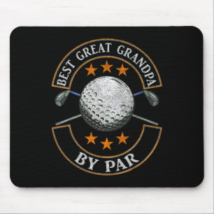 Beste Opa Door Par Golf Liefhebber Sport Vader Muismat