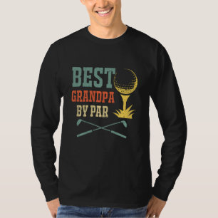 Beste opa door Par Golf Matching Family Sweat T-shirt