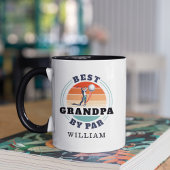 Beste opa door Par Retro Birthday op maat Mok