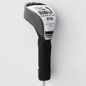 BESTE OPA door PAR Retro Font Golfheadcover (Schuin)