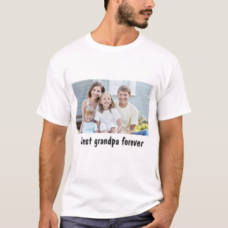 beste opa Forever Familie Afbeelding T-shirt