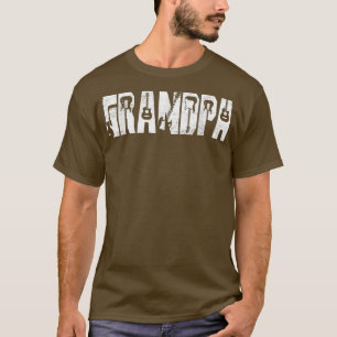 Beste opa met gitaar Lover Guitaris T-shirt