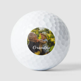 Beste Opa Ooit 2 Foto Script Persoonlijk  Golfballen