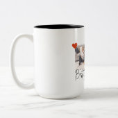Beste opa ooit 2Photo Keepsake script wit mok (Links)
