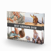 Beste opa ooit 4 Fotocollage Creëer Uw Ewn Fotoblokken (Rechts)