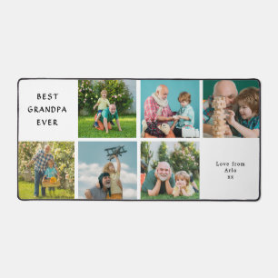 Beste opa ooit Aangepaste fotocollage wit Bureaumat