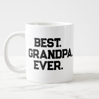 Beste opa ooit aangepaste fotomok extra grote beker