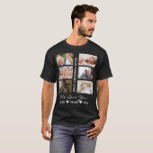 Beste opa ooit aangepaste foto's opa-kinderen t-shirt (Voorkant volledig)