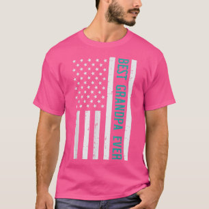 Beste opa ooit Amerikaanse vlag  vaderdag T-shirt
