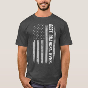 Beste opa ooit Amerikaanse vlagvaders T-shirt