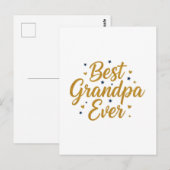 Beste opa ooit briefkaart (Voorkant / Achterkant)