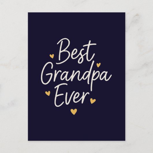 Beste opa ooit  briefkaart (Voorkant)