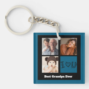 Beste opa ooit Fotocollage Sleutelhanger
