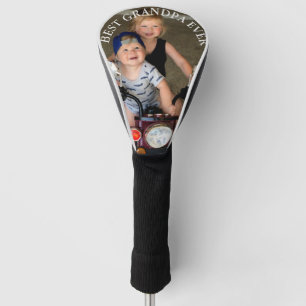 Beste opa ooit gebogen tekstfoto golfheadcover