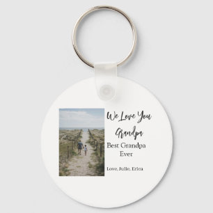 Beste Opa Ooit Grootouders Foto Cadeaus Classic Sleutelhanger
