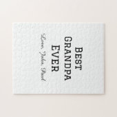 Beste opa ooit grootvader geeft eenvoudige naam legpuzzel (Horizontaal)