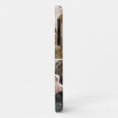 Beste Opa Ooit Modern 2Foto Collage Case-Mate iPhone Case (Achterkant/links)