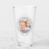 Beste Opa Ooit Moderne Klassieke Foto Glas (Achterkant)