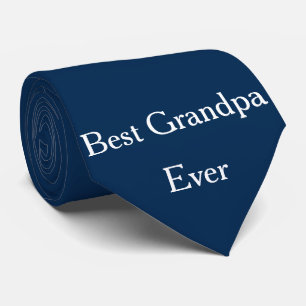 Beste opa ooit opa Blauwe Koel Stropdas