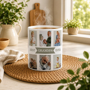 Beste Opa Ooit – Persoonlijke Fotobeker Koffiemok