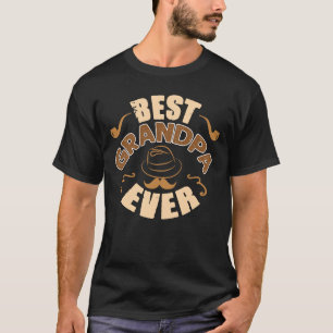 Beste opa ooit - Pet en Pijpleiding Illustratie T-shirt