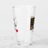 Beste opa ooit schattige foto op maat glas (Links)