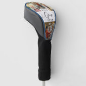 Beste OPA ooit Script Vaderdag Fotocollage Golfheadcover (Schuin)