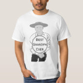 Beste opa ooit  t-shirt (Voorkant)