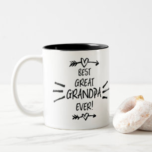 Beste Opa Ooit Tweekleurige Koffiemok