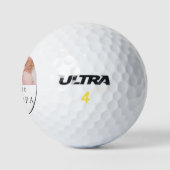 Beste opa ooit | Vaderdag Custom Photo GolF Golfballen (Logo)