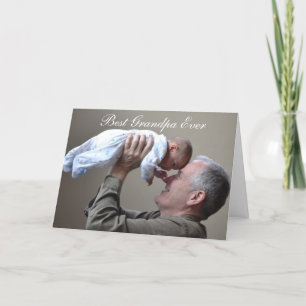 Beste Opa Ooit Vaderdag Papa Papa Foto Bedankkaart