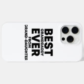 Beste opa ooit van kleindochter Case-Mate iPhone case (Achterkant (horizontaal))