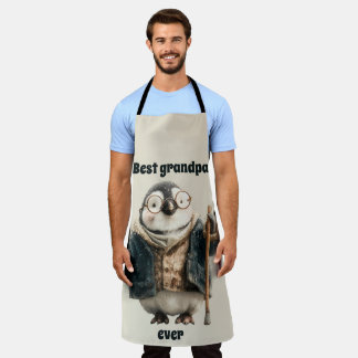 Beste Opa Ooit Winterpinguïn Schort