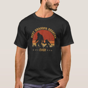 Beste opa Sasquatch Ever Bigfoot opa vader T-shirt