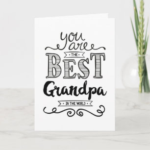 Beste opa ter wereld jarig kaart