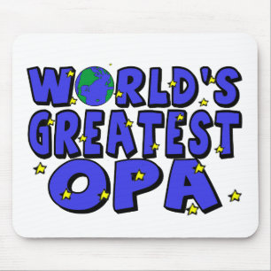 Beste Opa ter Wereld Muismat