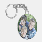 Beste opa uploadfoto sleutelhanger (Voorkant Links)