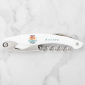 Beste opa, vader, vader, vader, vader, dag Golf Lo Kurkentrekker (Voorkant)