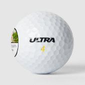 Beste opa | Vaderdag Foto Golf Balls Golfballen (Logo)
