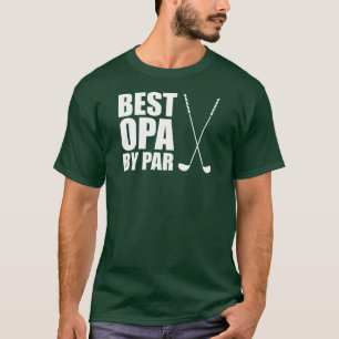 Beste opa van de Duitse opa Golf T-shirt