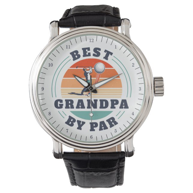 Beste opa van opa bij opa-opa horloge (Voorkant)