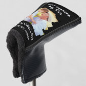 Beste Opa van Par Happy Fathers Day Custom Photo Golfheadcover (3/4 voorkant)