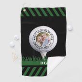 Beste Opa van Par No Putts Over It Foto Golfhanddoek (Insitu)