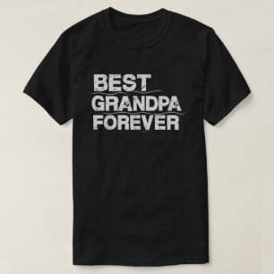 Beste Opa Voor Altijd Vintage Citaat T-shirt