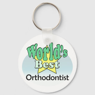 Beste orthodontist ter wereld sleutelhanger