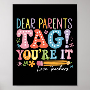 Beste ouders, jullie zijn aan de beurt! Liefde ler Poster